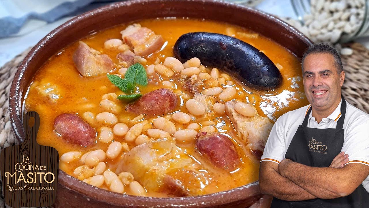 Como hacer las JUDIAS BLANCAS CON CHORIZO y que te queden perfectas. TE DOY TODOS MIS TRUCOS