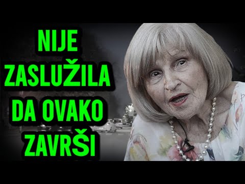 CELA NACIJA U SUZAMA! Mira Banjac se oprostila zauvek…