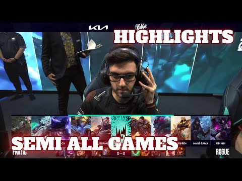FNC vs RGE - All Games Highlights | Semi Final LEC 2021 Summer Playoffs | Fnatic vs Rogue