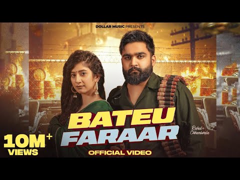 Bateu Faraar (Full Video) Masoom Sharma | @rahulchaniwala  Divya Sharma | New Haryanvi Song 2024