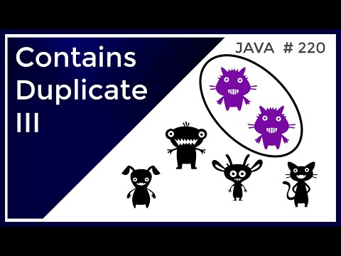 Contains Duplicate III