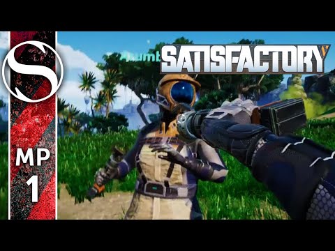 TEAMWORK - Let's Play Satisfactory Multiplayer - Satisfactory MP Gameplay Part 1
