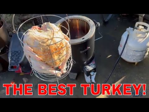 THE BEST OIL-LESS FRIED TURKEY! Big Easy Turkey Fryer HOW TO!  @charbroil  #turkey  #bigeasy