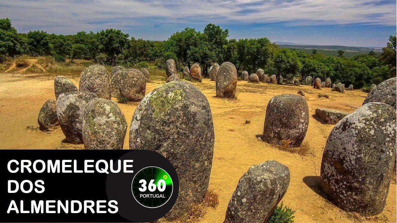 Experience a virtual stroll around Almendres Cromlech.