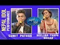 Naya Naya Sajau Hai  | Nepal Idol Performance | Sumit Pathak & Neelima Thapa Magar | Nepal Idol