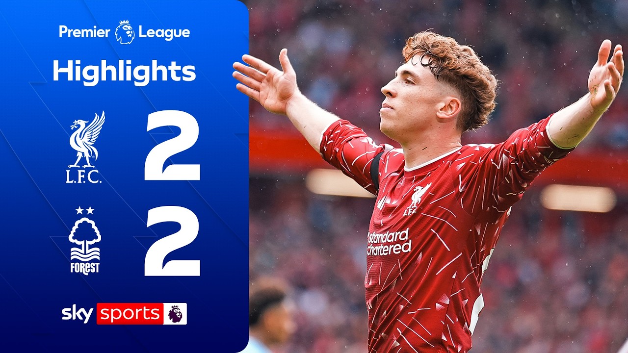 Muñoz super strike rescues point 💥 | Liverpool 2-2 Nottingham Forest | Premier League Highlights