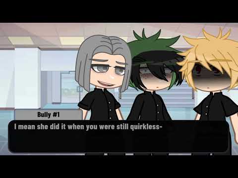 BEAT HIS A[]S BRO! || BkDk Friendship, Late Bloomer Deku and Dead Inko AU ||