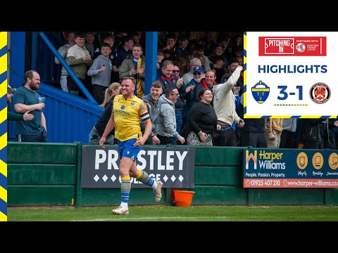 HIGHLIGHTS | Warrington Town 3-1 Hyde United