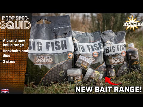 Dynamite Baits NEW Peppered Squid Range