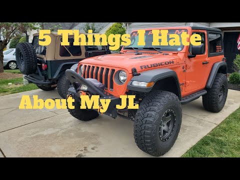 5 Things I Hate About My Jeep Wrangler JL