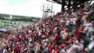 preview picture of video 'A Taste of the 6th Inning | 1st game NLDS 2011 | Main Line Phillies Fans'