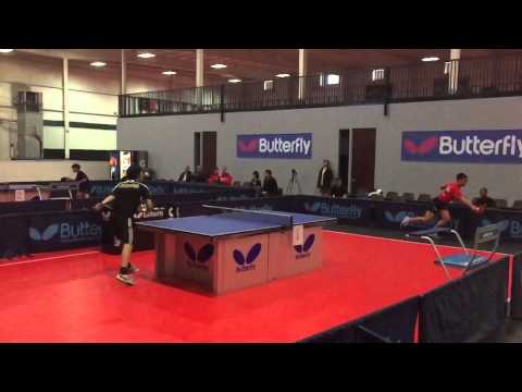 360 degree chop shot at Butterfly Thanksgiving Team Championship