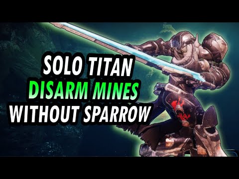 Solo Titan Disarm The Mines Without A Sparrow | Destiny 2 - Grasp Of Avarice Dungeon