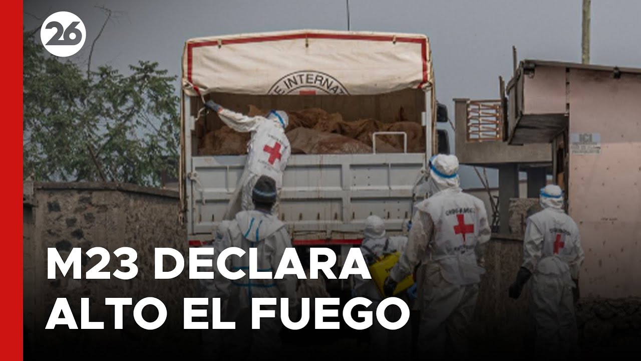ÁFRICA | El grupo rebelde M23 declara un alto el fuego en República Democrática del Congo