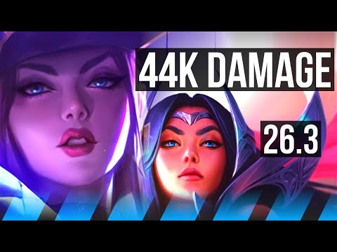 AKALI vs IRELIA (MID) | 44K damage, Good KDA: 16/2/6 | KR Diamond | 26.3