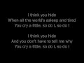 Florence and the Machine - Hiding (Lyrics)