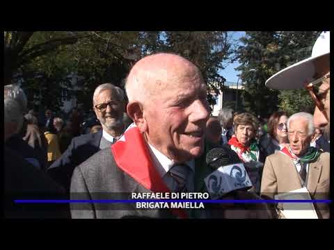 Inaugurato a Sulmona il monumento alla Brigata Maiella