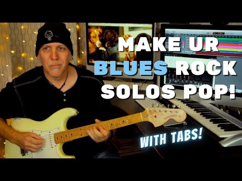 Blues Rock Lead Guitar Licks & Techniques that make ur solos POP