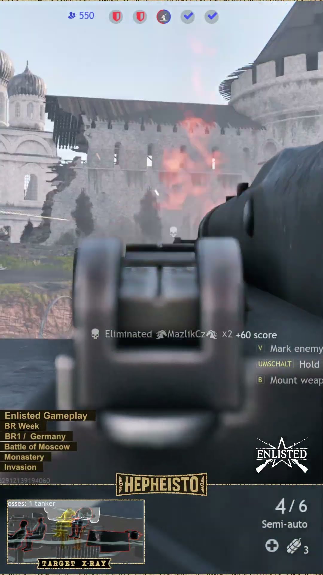Anti Tank Gunner eliminates Tank T-28 with Solothurn S18-100 Anti Tank Rifle