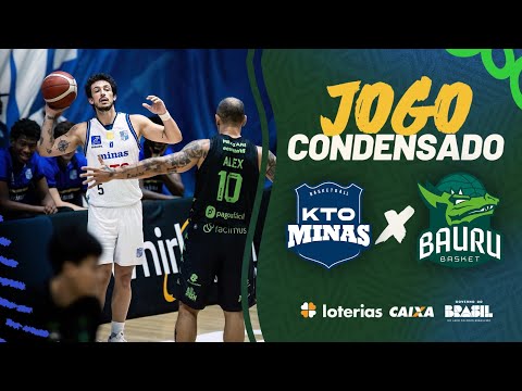 Jogo Condensado | KTO Minas x Bauru Basket | NBB CAIXA 2025/26