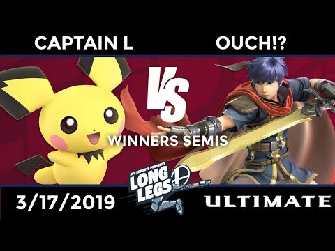 Long Legs Ultimate: Winners Semis - TGS|Captain L (Pichu) vs Ouch!? (Ike)