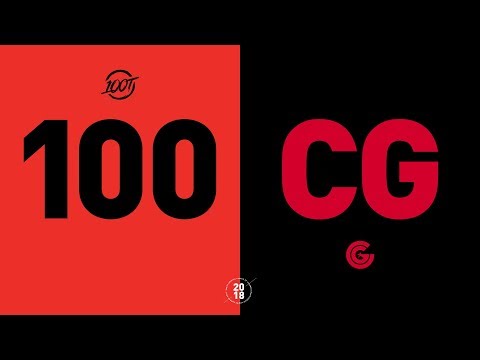 100 vs. CG - NA LCS Week 3 Match Highlights (Summer 2018)