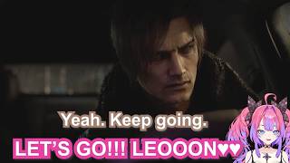 Kikirara Vivi's down bad for Leon from RE9 part 1【Eng Sub / RE9 Spoiler Alert / hololive】