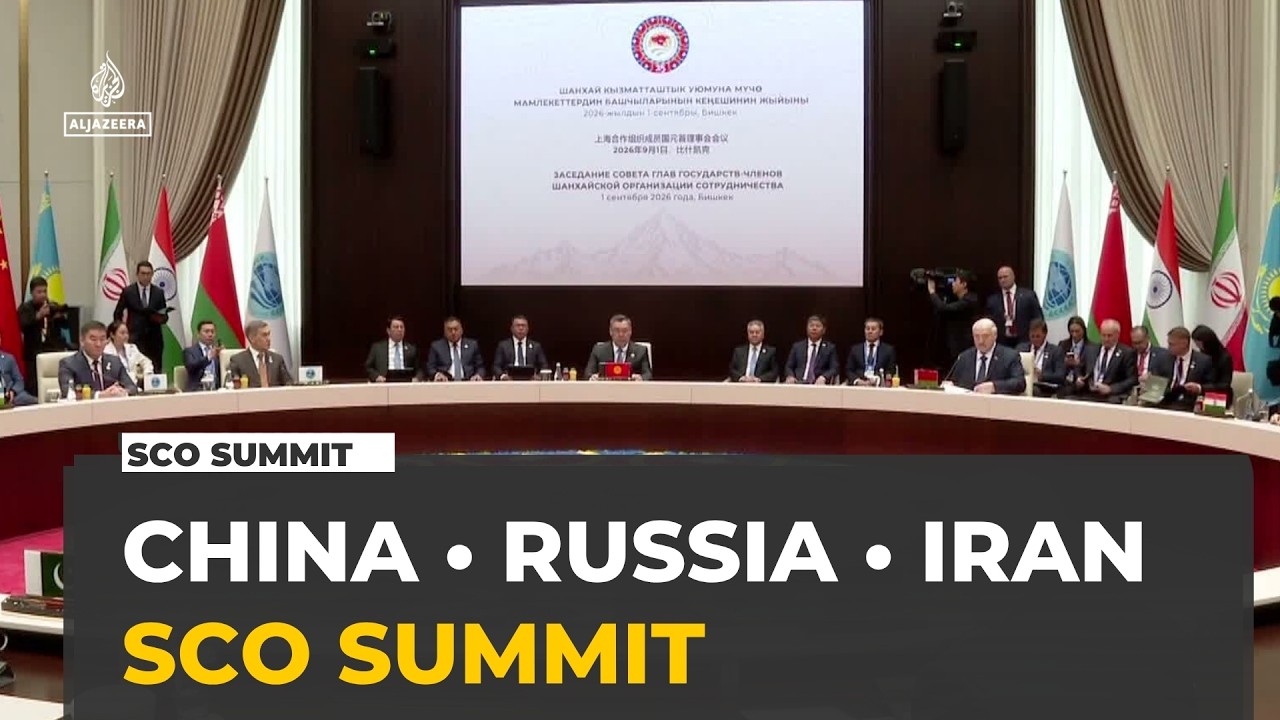 SCO summit: China, Russia and Iran call for greater multilateral cooperation
