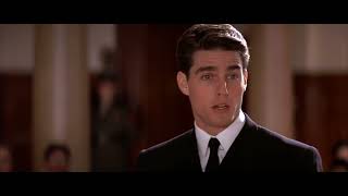 Kiefer Sutherland, Tom Cruise in A few Good Men - in the court