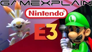 Nintendo E3 Booth Tour (Luigi's Mansion, Pokémon, & Link's Awakening Dioramas)
