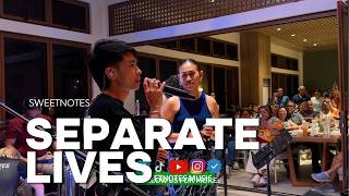 Separate lives | Phil Collins - Sweetnotes Live