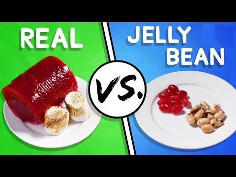 We Try the Real vs. Jelly Bean Challenge #3