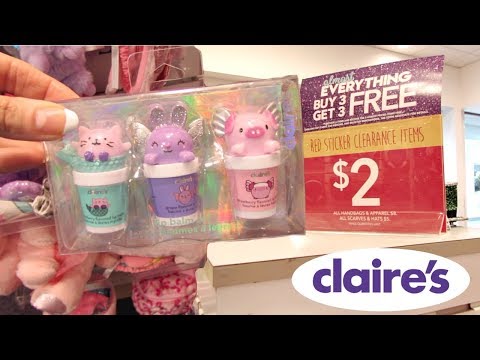 CLAIRE'S SHOP WITH ME *$2 CLEARANCE SALE + BUY 3, GET 3 FREE*
