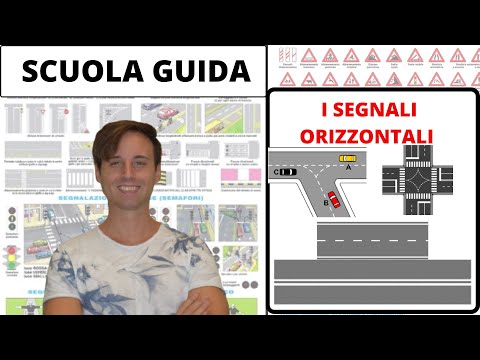I segnali orizzontali - autoscuola serena
