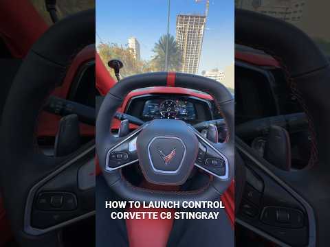 HOW TO LAUNCH CONTROL A CORVETTE C8 STINGRAY!!! 0-60MPH IN 2.9 SECONDS!!!