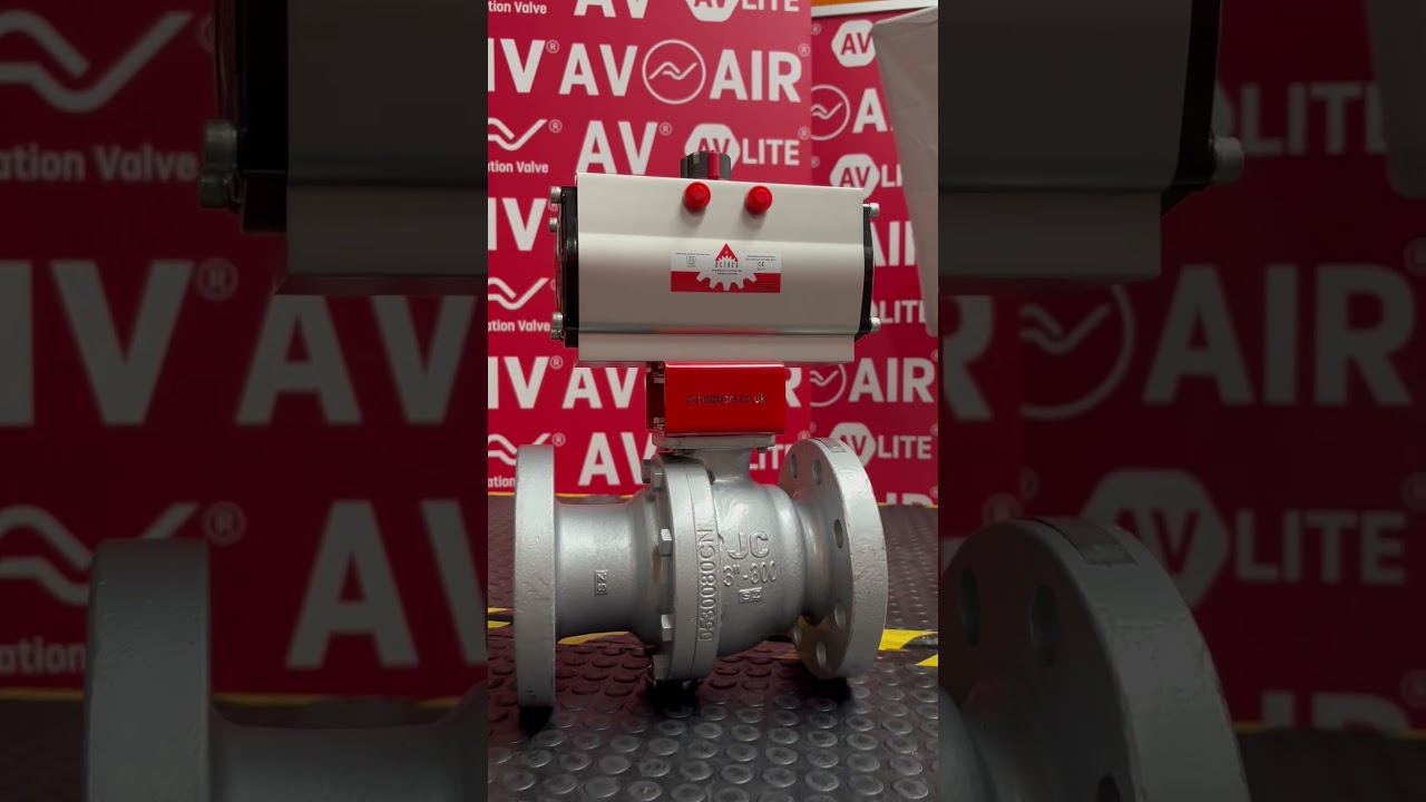 Actreg Actuated Ball Valves 🔧 #valve #actuator #engineering #tech #maintenance #engineer #factory