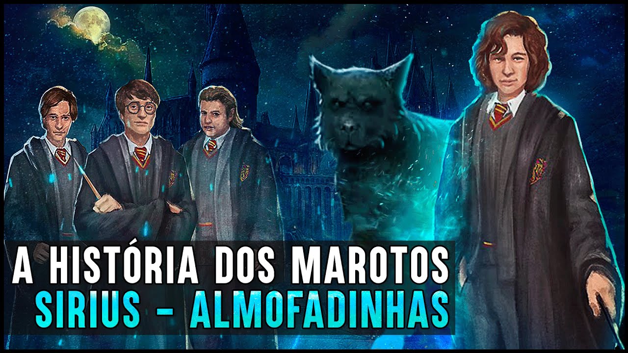 HOGWARTS: UMA HISTÓRIA - MAROTOS (ALMOFADINHAS)