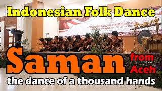 Download lagu Indonesian Folk Dance | Saman From Aceh mp3