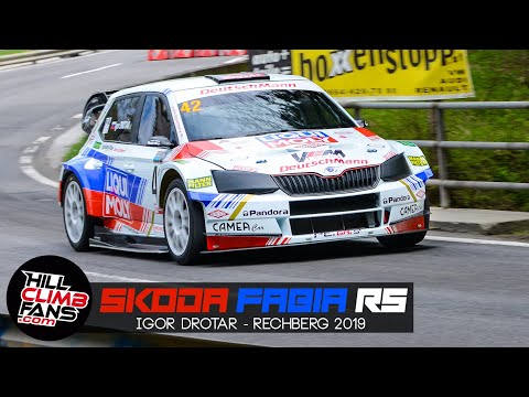 680hp Skoda Fabia R5 DTRi - Igor Drotar | Hill Climb Rechberg 2019