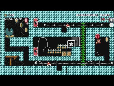 [脱出]階段まで逃げよう♪ ～B10F～ escape by メロディアイ3 - Super Mario Maker - No Commentary 1bq