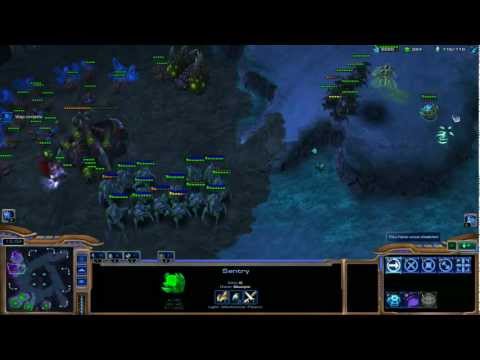 SC2 - PvZ - Warp Prism + Blink Stalker micro
