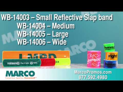 Reflective Slap Band - Medium