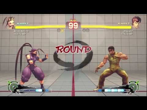 SSF4: ACQUA0316 (Ibuki) VS mayas2 (Fei Long)