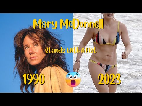 Dances with Wolves Cast Then & Now in (1990 vs 2023) | Mary McDonnell now