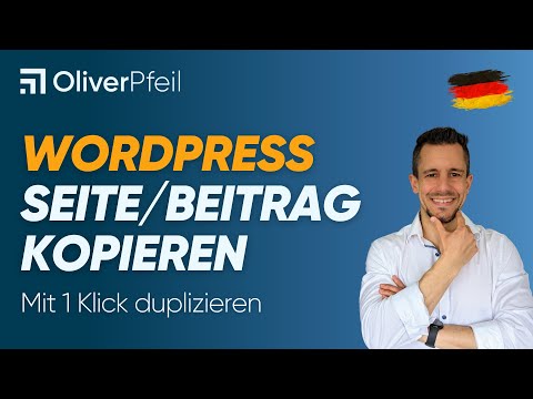 WordPress Seite/Beitrag kopieren (duplizieren) 🇩🇪