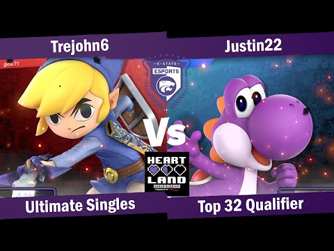 Heartland Showdown Top 32 Qualifier - Trejohn6 (Toon Link) Vs. Justin22 (Yoshi)