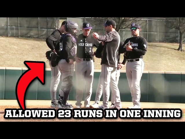 Small ball helps George Mason score NCAA-record 23 runs in one inning vs. Holy Cross, a breakdown