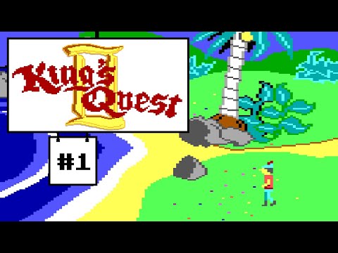 King's Quest 2 •01• German - Let's Play | Fair Maid in the White Tower!