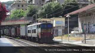 preview picture of video 'E655.210 sul TC 54139 in transito a Genova Pegli'