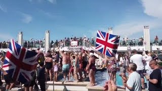 video: All you can drink cruise packages criticised by P&O passengers as police rule out clown as brawl perpetrator
